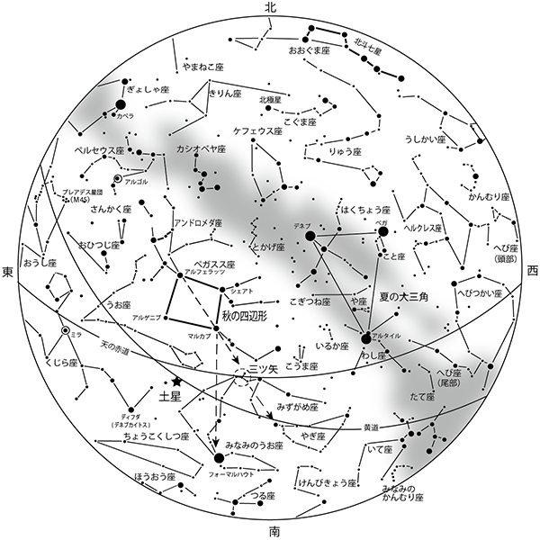 10月の星空